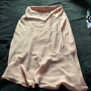 A New Day Pink Flowy Skirt